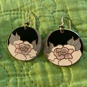 Laurel Burch Vintage 80s Earrings